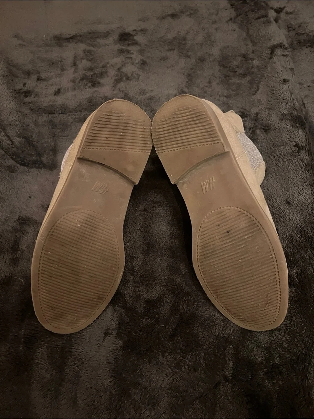 H&M Tan faux suede girls boots